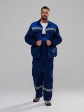 Костюм Квайл-2 СОП (тк.Смесовая,210) п/к, т.синий/васильковый-2