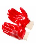 Перчатки Gward МБС ПВХ красные, Ruby100, PVC002