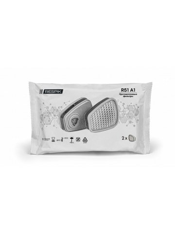 Фильтр противогазовый RESPIK® R51 А1 (2 шт)