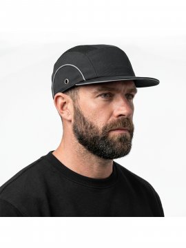 Каскетка защитная РУБЕЖ LUX, черная